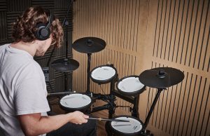 Learn How To Start Playing Drums With An Electronic Drum Kit Learn the drums on an electric drum kit.