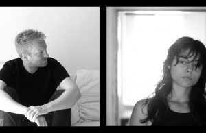 The Night Gardener stares at the ‘Paper Sky’