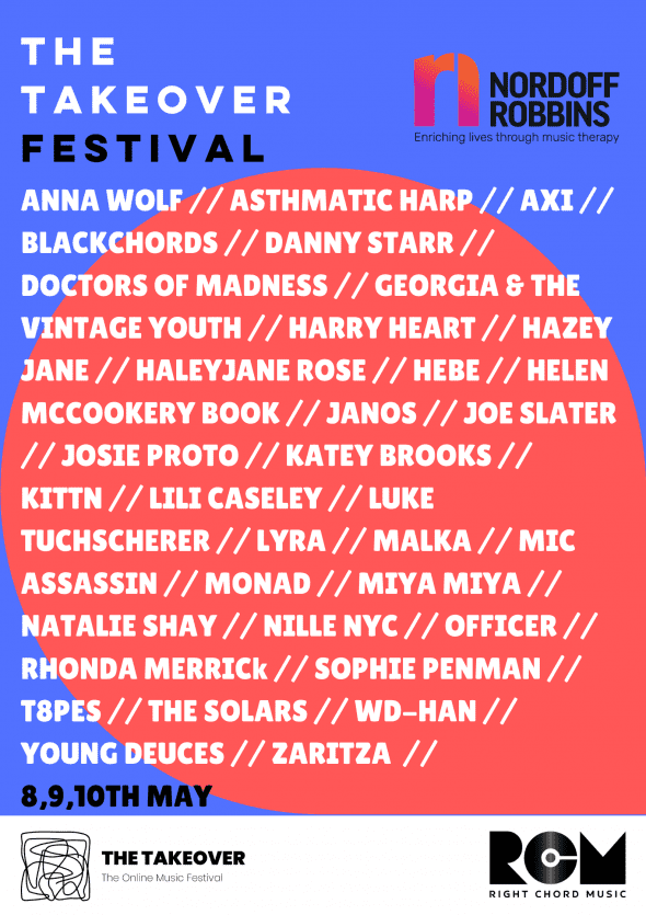 The Takeover Festival Lineup Announcements | Right Chord Music